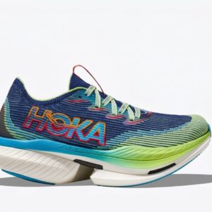 HOKA MACH 7 - "Blue Glass / Neon Green"