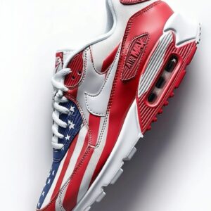 AIR MAX 90 'USA' - Red, White & Blue